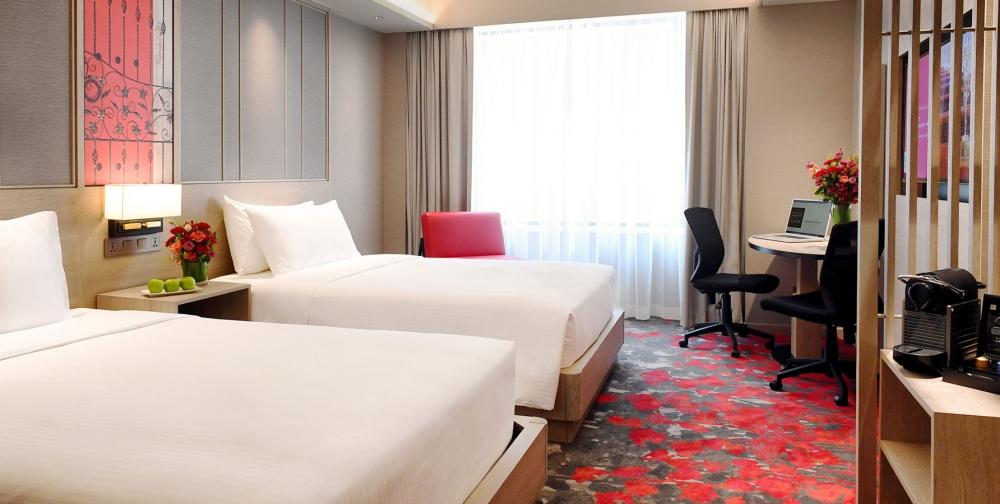 Royal Plaza On Scotts Hotell Singapore Rum bild Deluxe Room