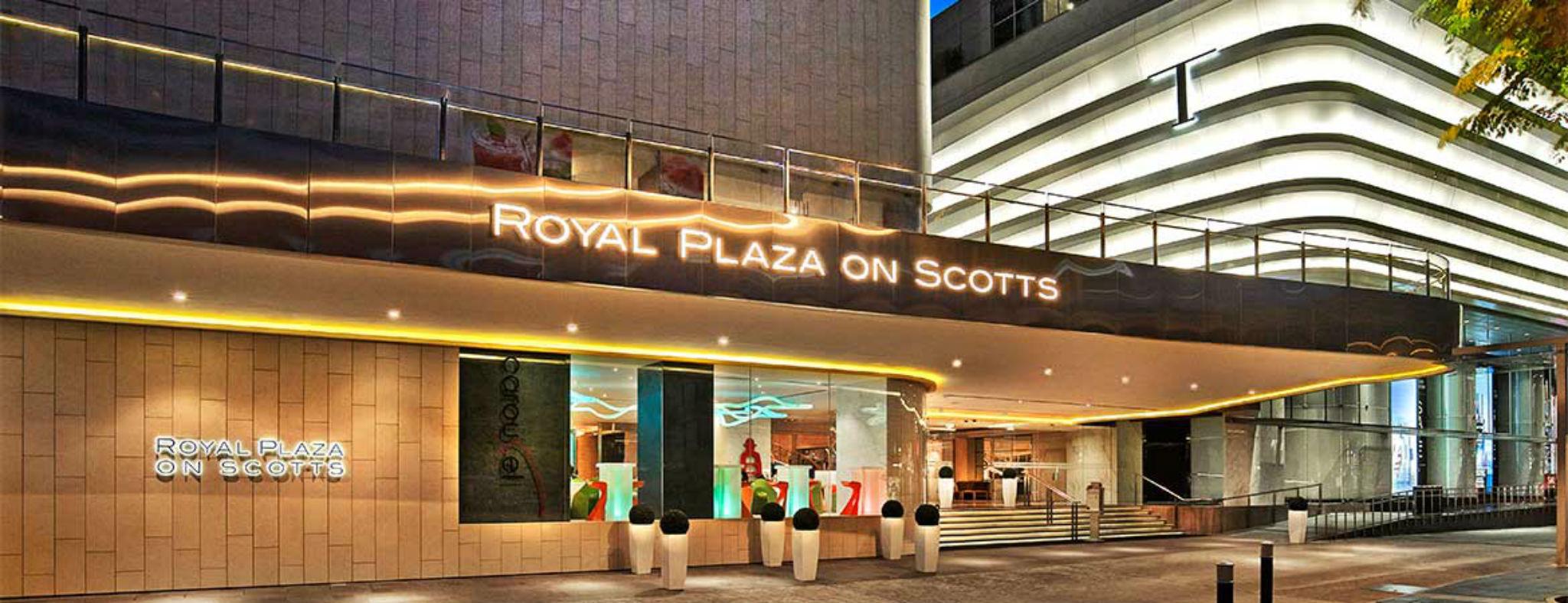 Royal Plaza On Scotts Hotell Singapore Exteriör bild Royal Plaza Hotel